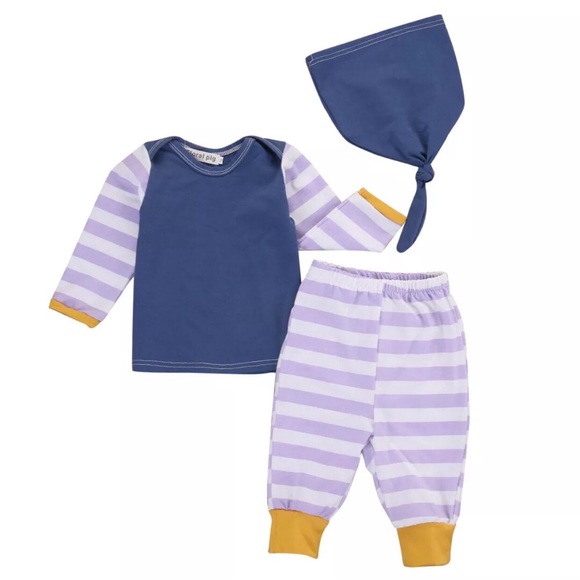 New sweet 3 piece little girls Pajamas - Picture 2 of 2